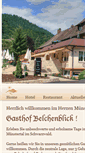 Mobile Screenshot of gasthof-belchenblick.de
